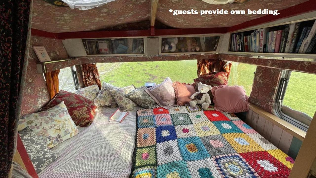 2 X Double Bed Glamping Wagon At Dalby Forest Scarborough Luaran gambar