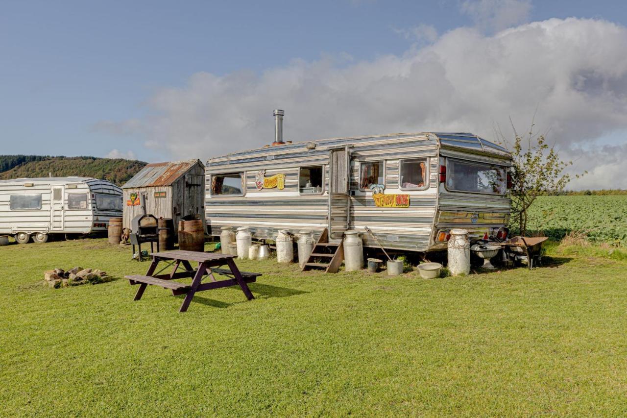 2 X Double Bed Glamping Wagon At Dalby Forest Scarborough Luaran gambar
